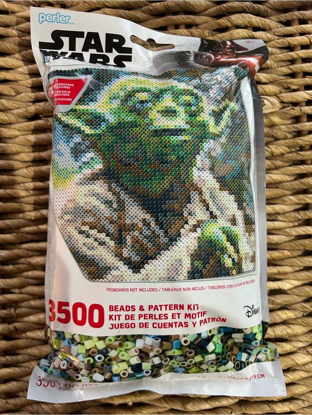 Perler Star Wars Yoda Beads & Pattern Kit — Green Multi-Color